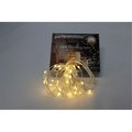 Perfect Holiday Battery Operated Copper 40 LED String Light with Timer Warm White 600066